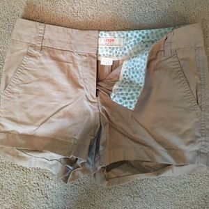 J crew chino shorts